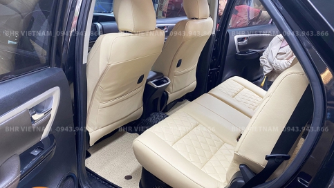Bọc ghế da bò thật Toyota Fortuner: Cao cấp, Form mẫu chuẩn, mẫu mới nhất
